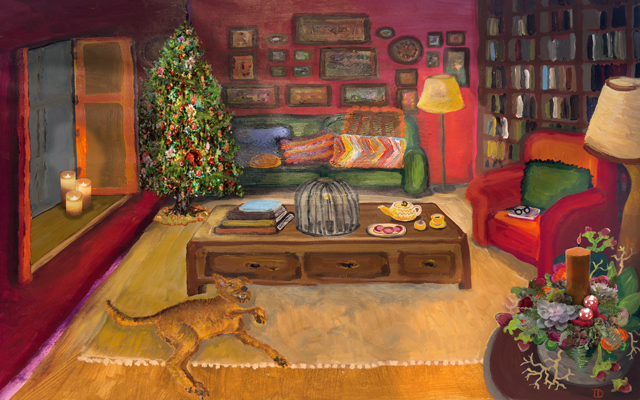 Christmas in the Red Room